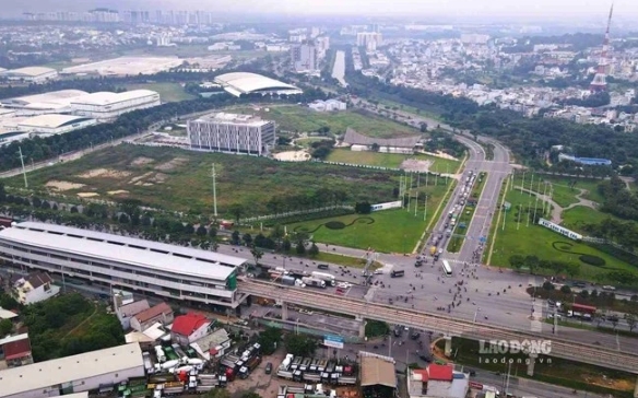 The Saigon High-tech Park where Intel factory is located. (Photo: laodong.vn)