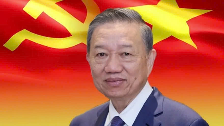 Party General Secretary To Lam of Vietnam