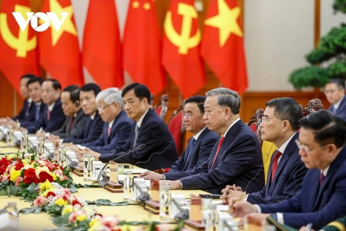 Party leader To Lam suggestes that both sides beef up digital transformation and scientific and technological cooperation as a new “bright spot” in Vietnam-China relations.