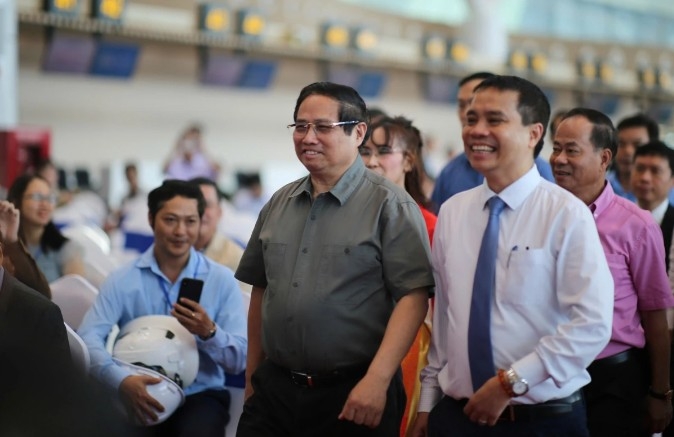 Prime Minister Pham Minh Chinh at the ceremony