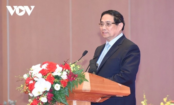 PM Pham Minh Chinh thanks Japanese businesses for their practical and effective contributions to Vietnam's development and the friendly relations between the two countries.