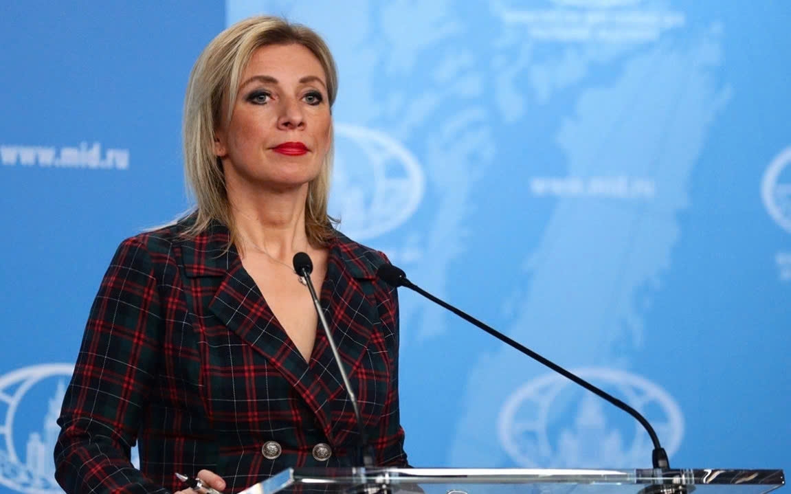 Spokesperson Maria Zakharova from the Russian Ministry of Foreign Affairs. (Photo: MID)