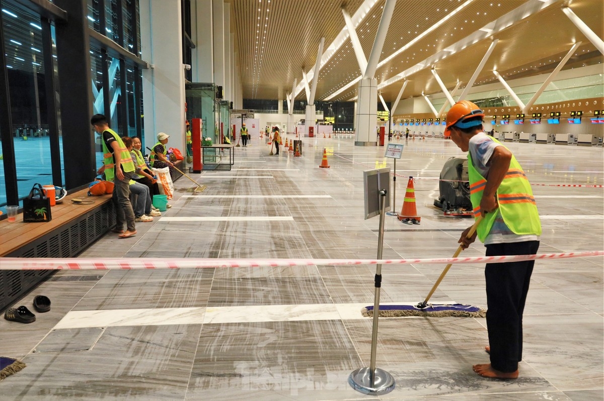 Clean-up activities will be completed on April 17.