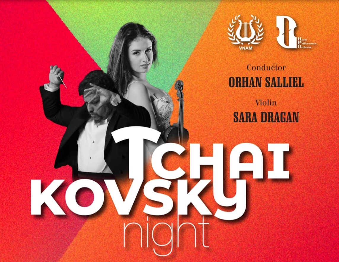 Tchaikovsky night concert will be held at the Vietnam National Academy of Music on April 19. (Photo courtesy of the organizers)