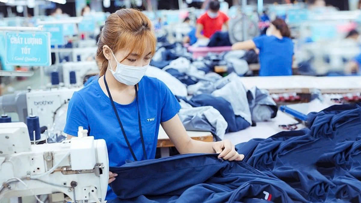 The garment and textile industry is expected to face difficulties ahead if the 46% tariff the Trump administration has announced is applied.