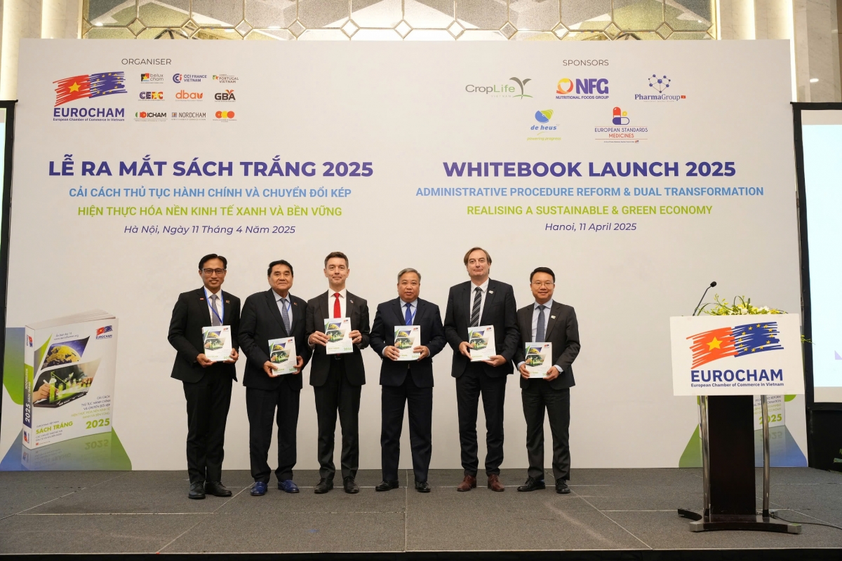 Delegates at the launching event of EuroCham's 2025 Whitebook