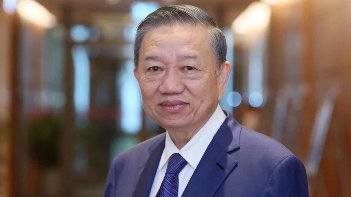 Party General Secretary To Lam of Vietnam