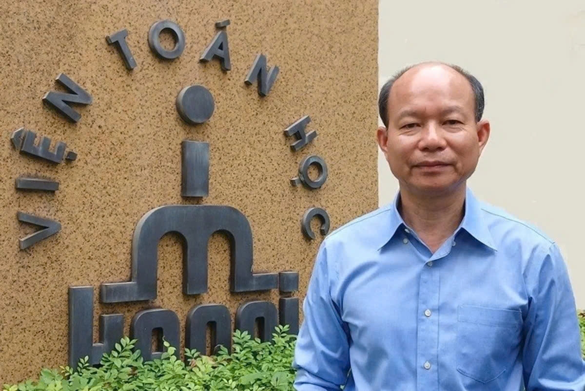 Prof. Dr. Sci. Hoang Xuan Phu, senior research fellow at the Institute of Mathematics, Vietnam Academy of Science and Technology. (Photo: VAST)