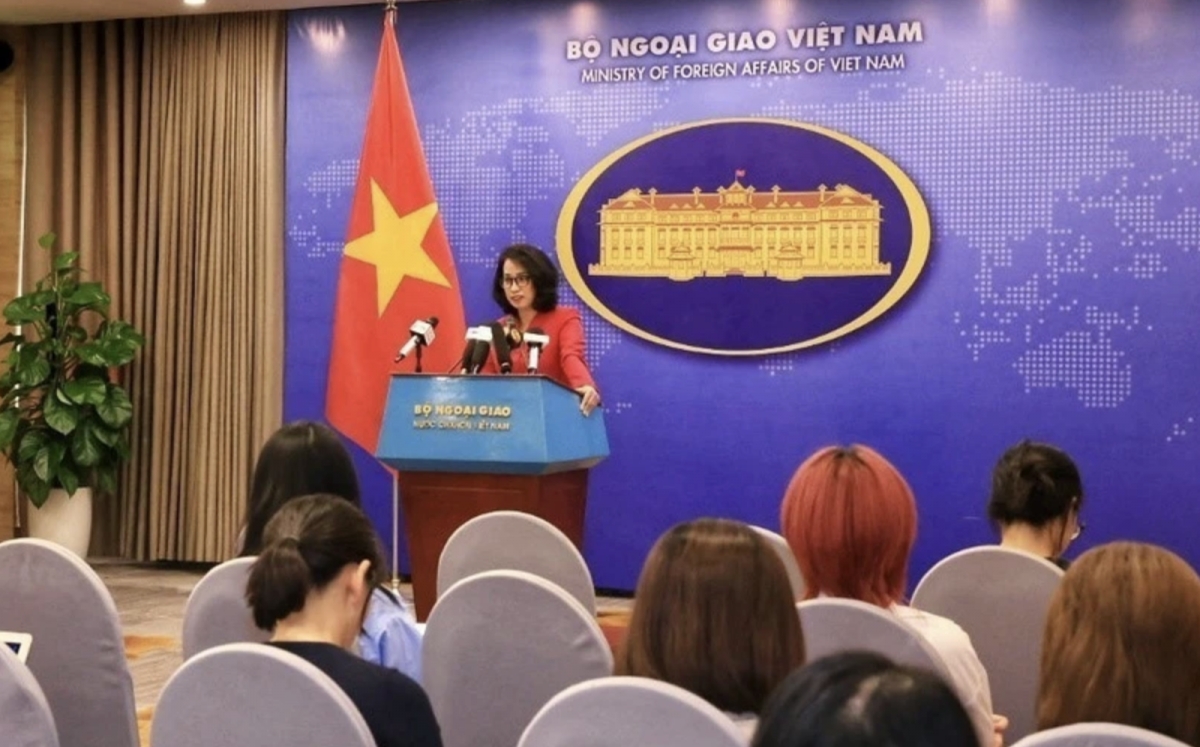 At the Ministry of Foreign Affairs' press briefing on May 29 (Photo: VNA)