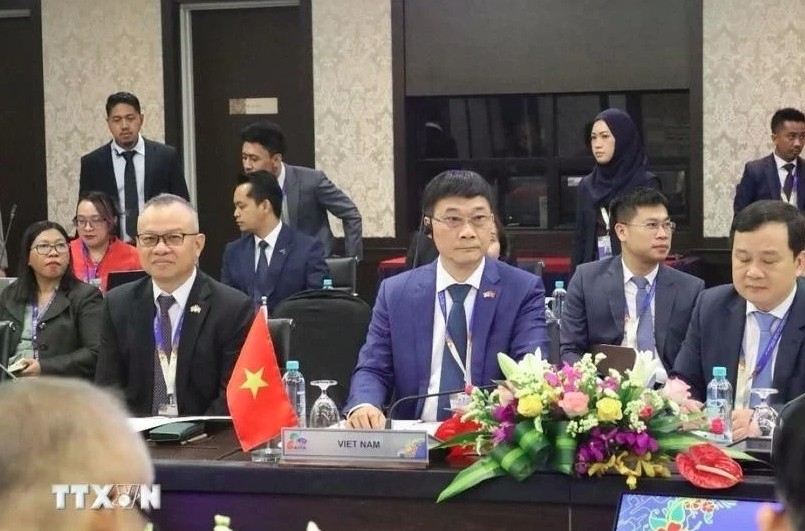 A delegation of the National Assembly of Vietnam, led by Vice Chairman Vu Hong Thanh, attends the preparatory meeting for the ASEAN - AIPA Leaders’ Interface 2025 in Kuala Lumpur, Malaysia. (Photo: VNA)