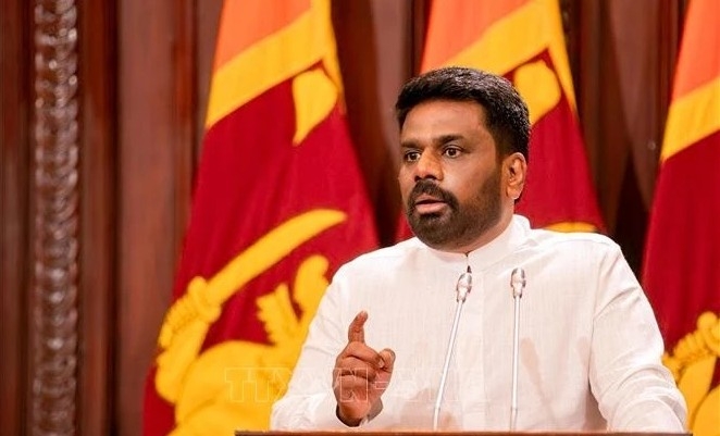 Sri Lankan President Anura Kumara Dissanayake (Photo: Xinhua/VNA)