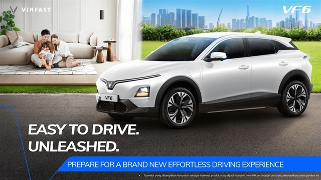 A new model of VF6 is officially launched in Indonesia. (Photo of VinFast)