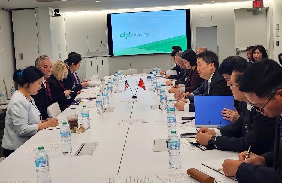 Representatives of Vietnam and the United States during the second round of negotiations on a bilateral reciprocal trade agreement in Washington D.C. (Photo: MoIT)