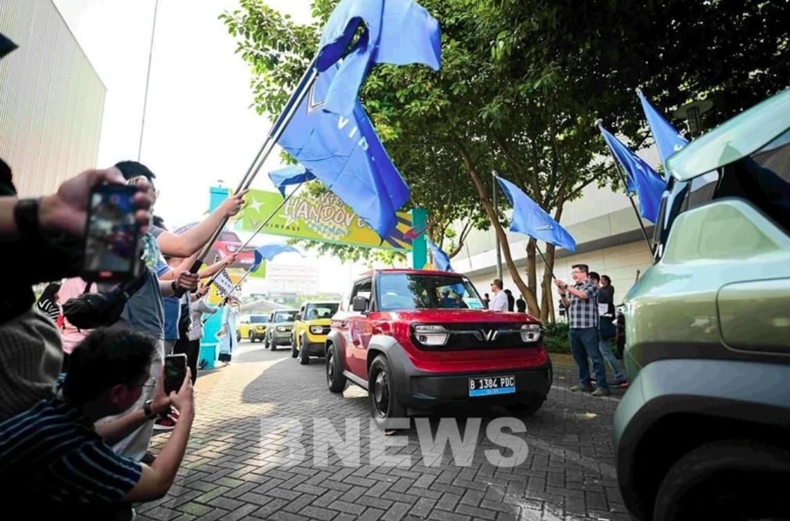 VF 3 – the newest VinFast’s EV in Indonesia. (Photo: bnews)