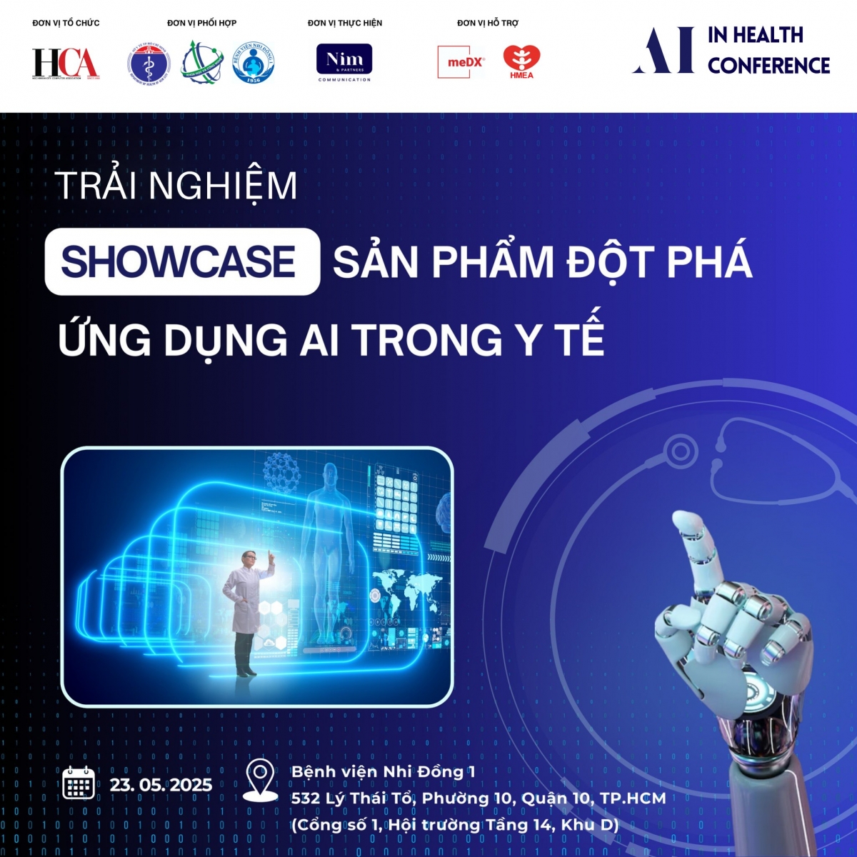 AI in Health Conference will be organized in Ho Chi Minh City on May 23.