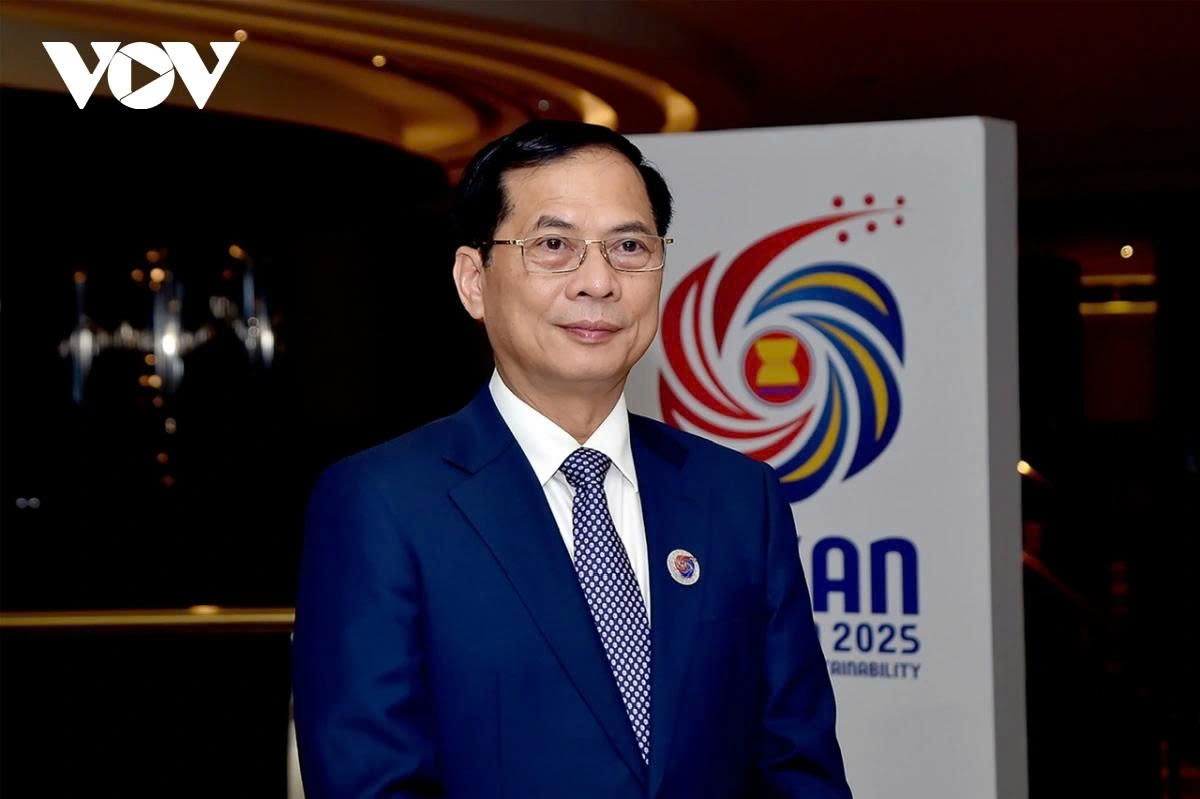 Deputy Prime Minister and Foreign Minister Bui Thanh Son of Vietnam