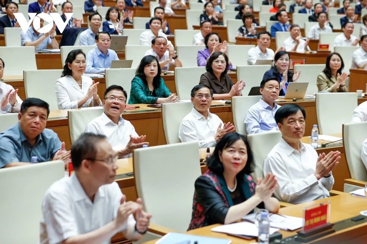 Senior Party and State officials attend the conference