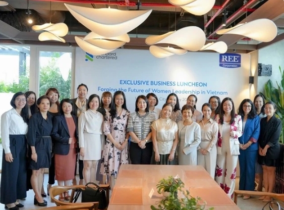 Women leaders at the event. (Photo courtesy of the bank)