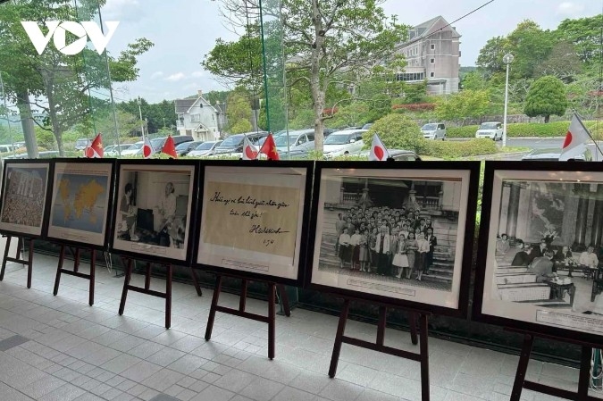 Many valuable photos and documents preserved in Mimasaka feature President Ho Chi Minh and his Japanese friends.