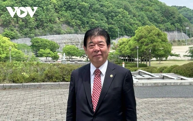 Mayor of Mimasaka Hagiwara Seiji