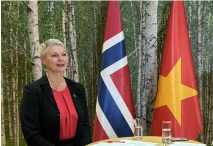 Norwegian Ambassador to Vietnam Hilde Solbakke (Photo:congthuong.vn)