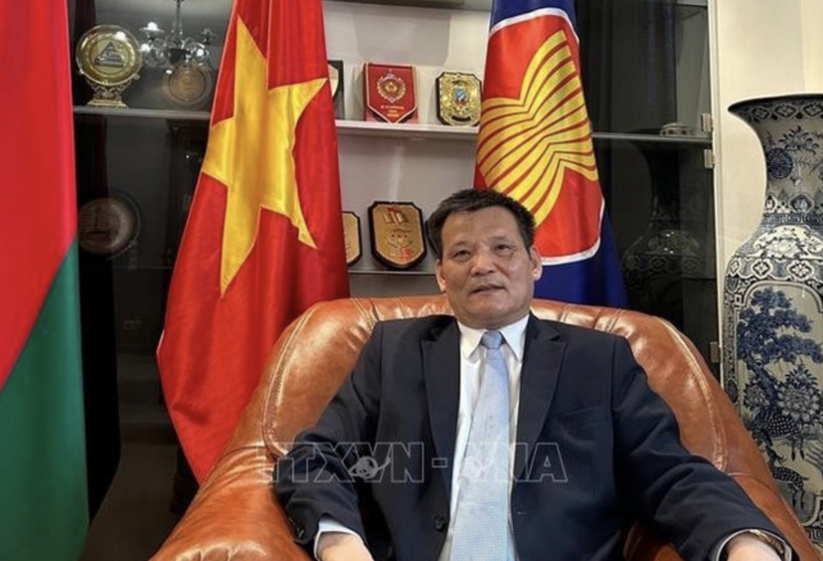 Vietnamese Ambassador to Belarus Nguyen Van Ngu. (Photo: VNA)