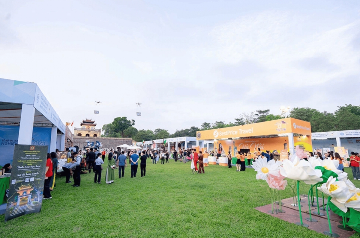 Visitors explore a diverse lineup of experiential activities during the festival