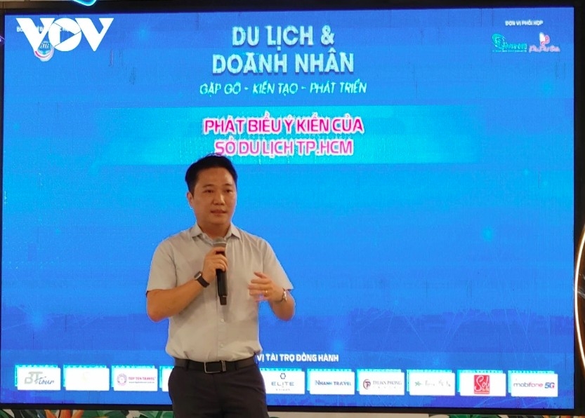 Le Truong Hien Hoa, Deputy Director of the Ho Chi Minh City Department of Tourism, speaks at the event