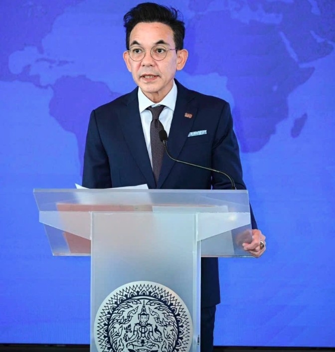 Spokesperson of the Ministry of Foreign Affairs of Thailand Nikorndej Balankura (Photo: MFA Thailand)
