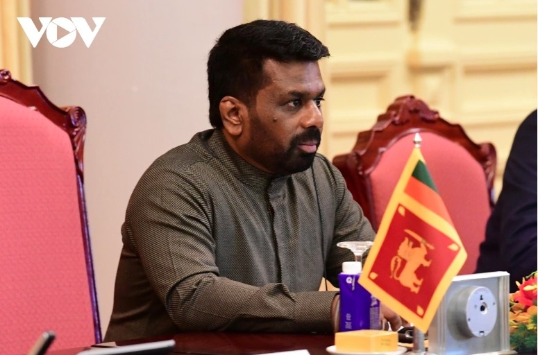 President Dissanayaka affirms his nation’s readiness to support Vietnamese investment in strategic fiels such as infrastructure, telecommunications, education, healthcare, high-tech agriculture, agro-processing, food, retail, logistics and tourism.