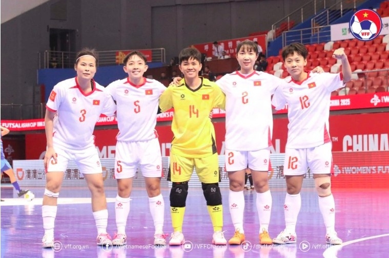 Vietnam beat the Philippines to advance to Women’s Futsal Asian Cup quarterfinals
(Photo: VFF)