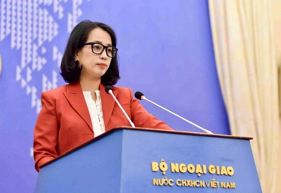 Foreign Ministry spokesperson Pham Thu Hang. (Photo: MOFA)