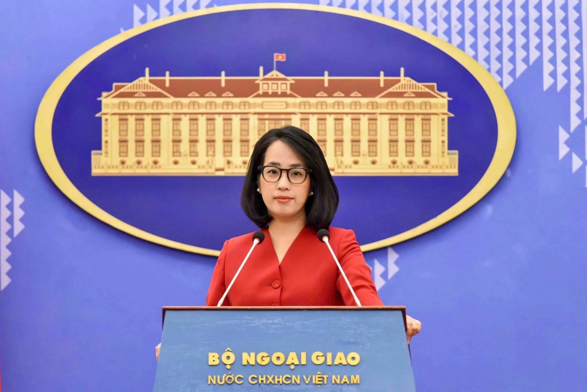 Foreign Ministry spokesperson Pham Thu Hang. (Photo: MOFA)