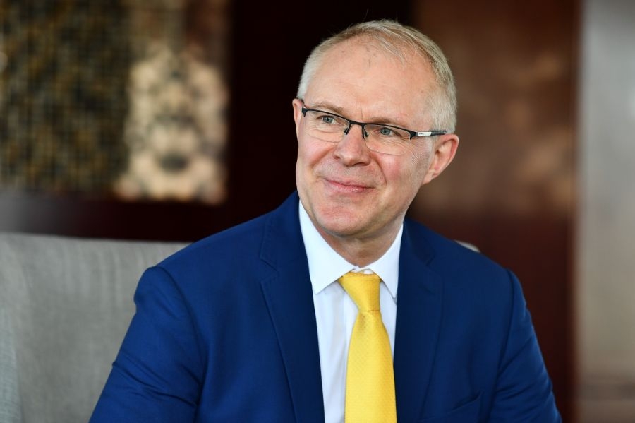 Hannes Hanso, ambassador of Estonia to China, concurrently accredited to Vietnam, Mongolia, and Thailand. (Photo: VGP)