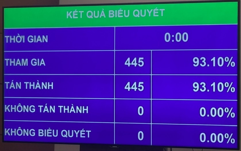 The National Assembly passes Law on Participation in United Nations Peacekeeping Forces