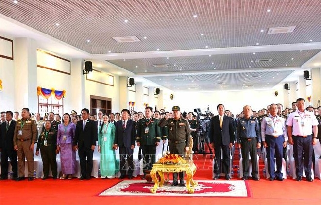 Overview of the commemoration ceremony (Photo:VNA)