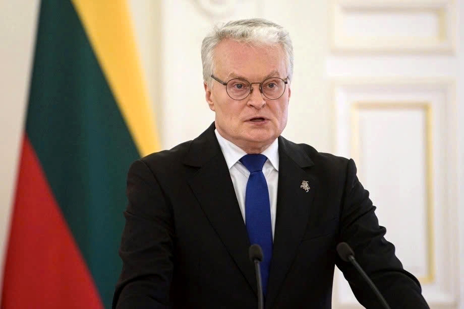 Gitanas Nauseda, president of the Republic of Lithuania. (Photo: Reuters)