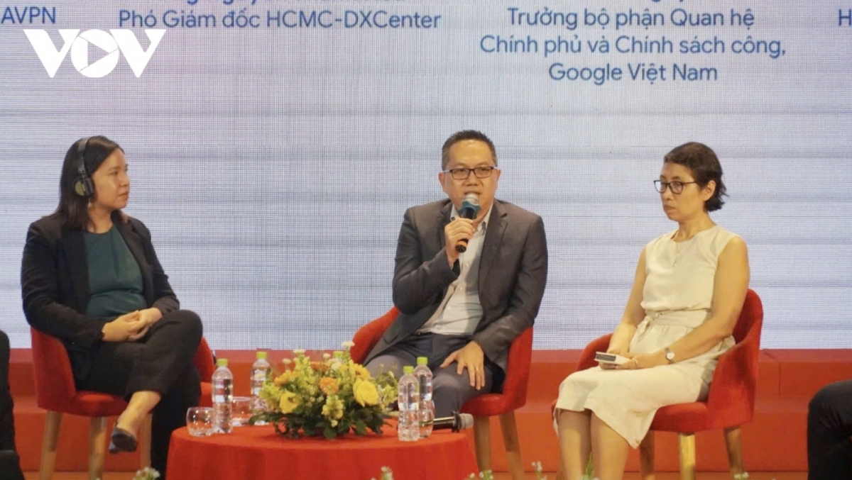 Participants share their views at the event