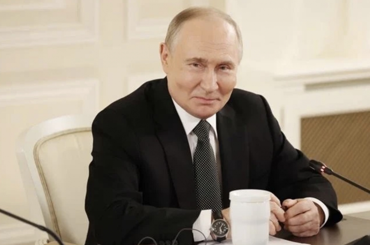 Russian President Vladimir Putin at the meeting. (Photo: VNA)