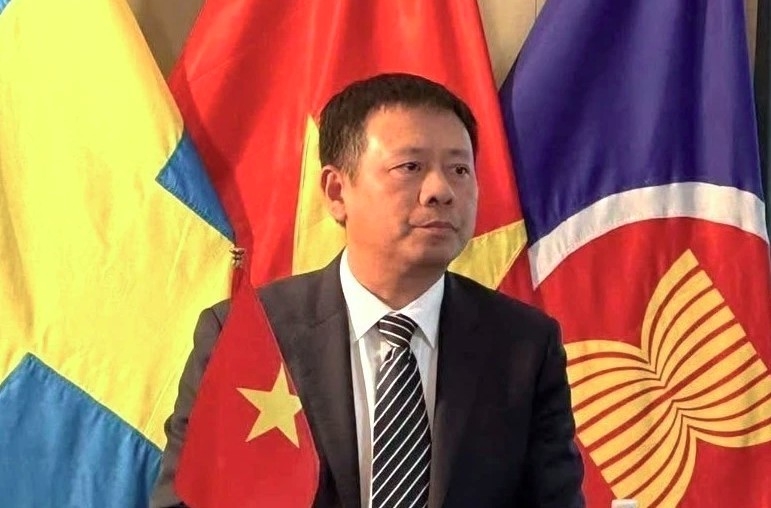 Vietnamese Ambassador to Sweden Tran Van Tuan (Photo published by VNA)