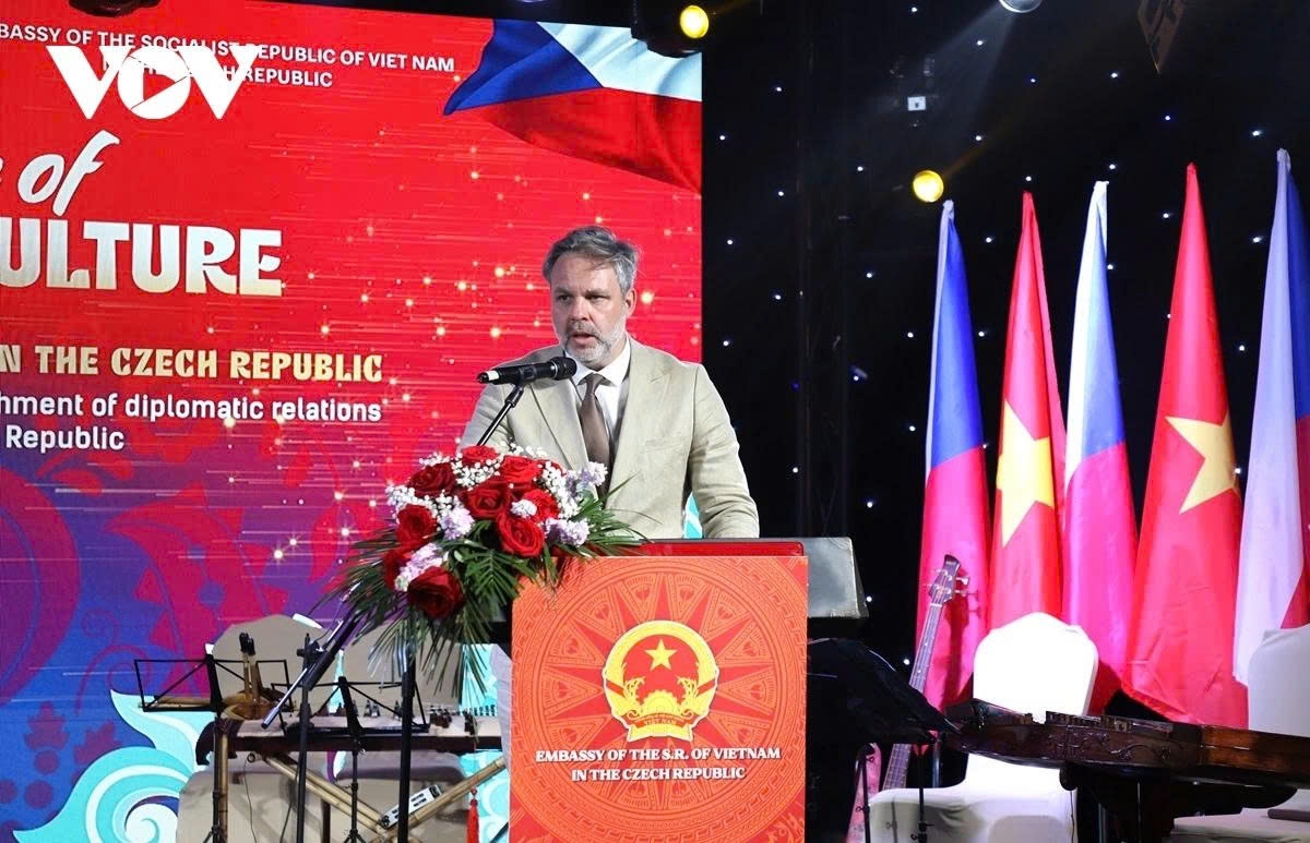 Deputy Minister of Culture of the Czech Republic David Kašpar addresses the artistic programme.