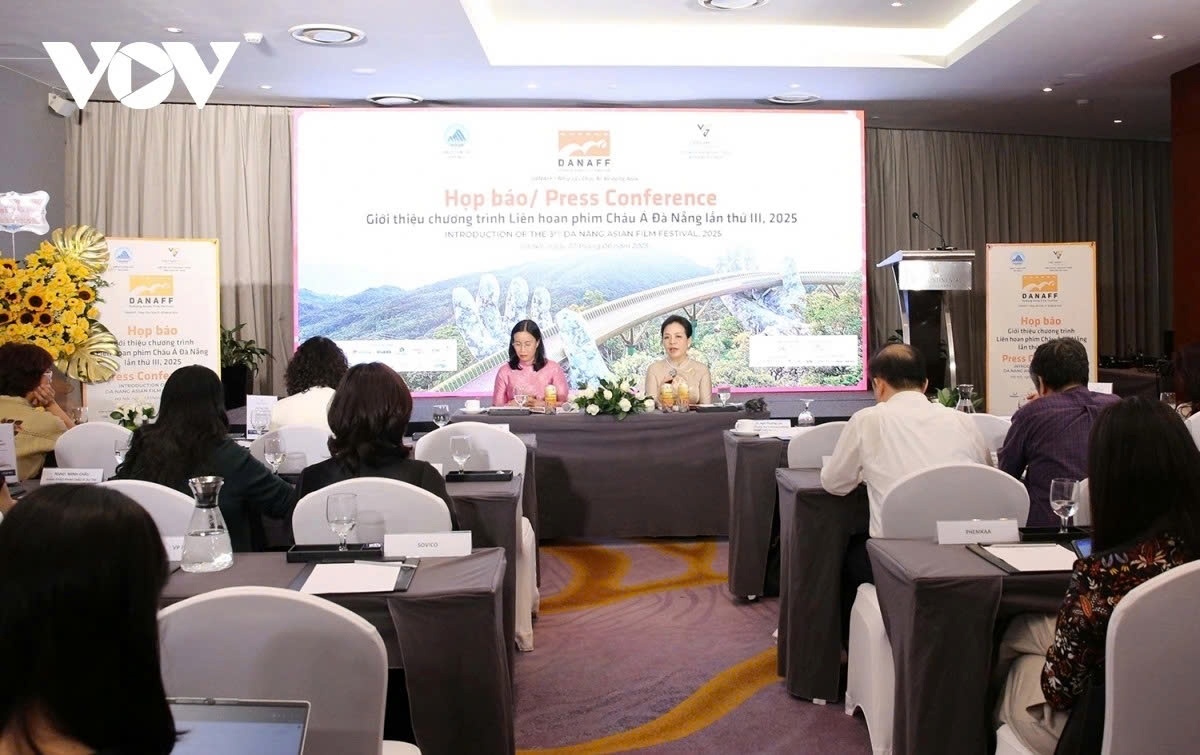 At the press conference on the third Da Nang Asian Film Festival in Hanoi on June 3