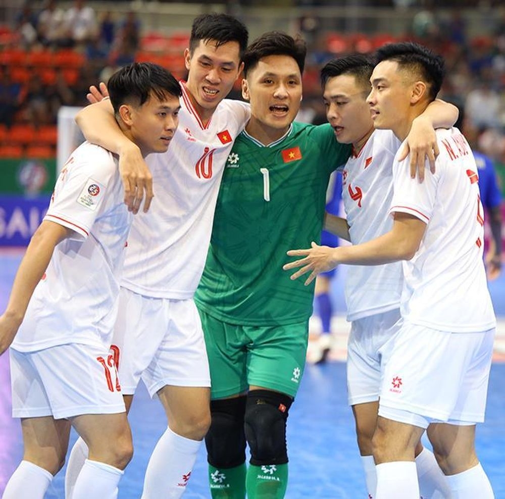 The Vietnamese futsal team are seeded in Pot 1 for 2026 AFC Futsal Asian Cup qualifiers (Photo:cadn.com.vn)