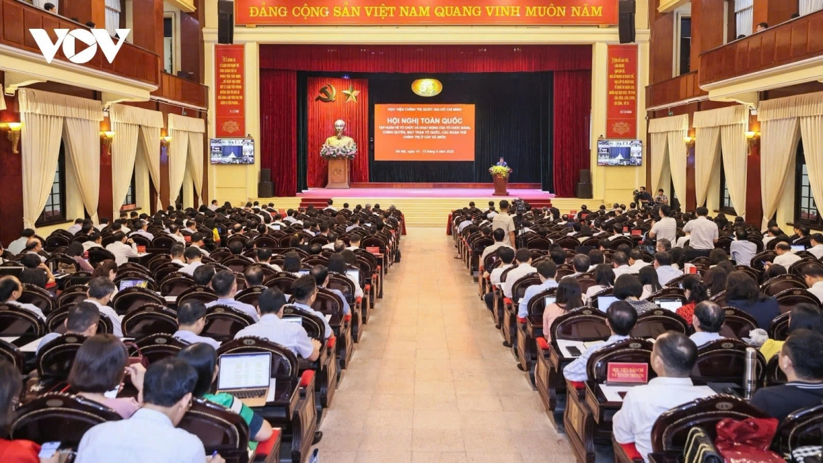 Delegates attend the conference