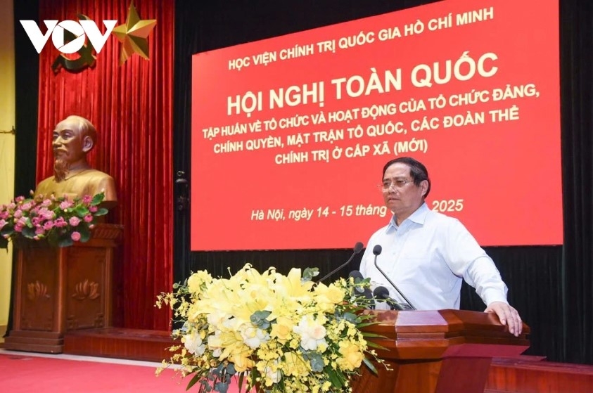 Prime Minister addresses the conference on June 15.