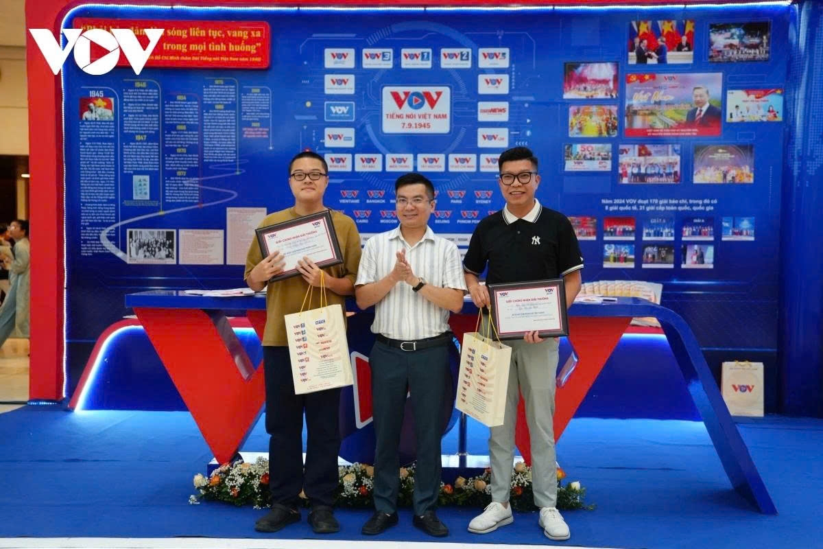 Impressive awards are given out to the winners.