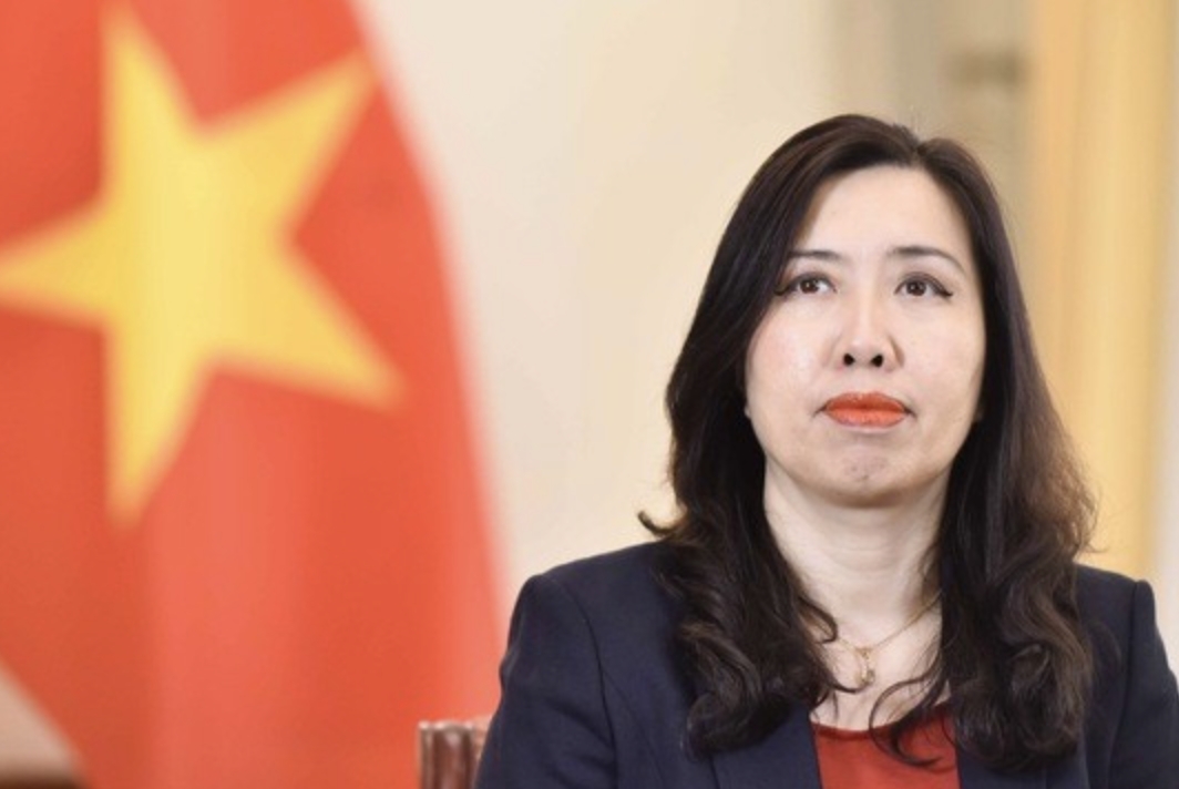 Deputy Minister of Foreign Affairs Le Thi Thu Hang (Photo: VNA)