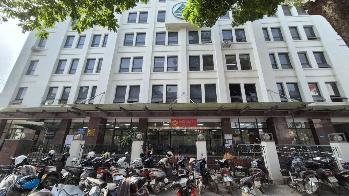 The headquarters of the newly formed Phan Dinh Phung ward in Thai Nguyen province