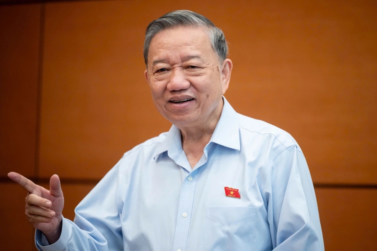 Phát biểu tại phiên họp tổ ở Quốc hội, Tổng Bí thư Tô Lâm từng nhấn mạnh: “Không tinh gọn bộ máy thì không phát triển được”. Ảnh: Phạm Thắng