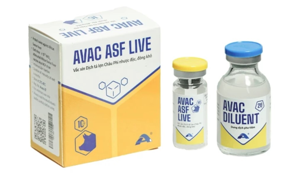 AVAC Vietnam JSC exports the first batch of AVAC ASF LIVE vaccine to Indonesia on June 9. (Photo: avac.com.vn)